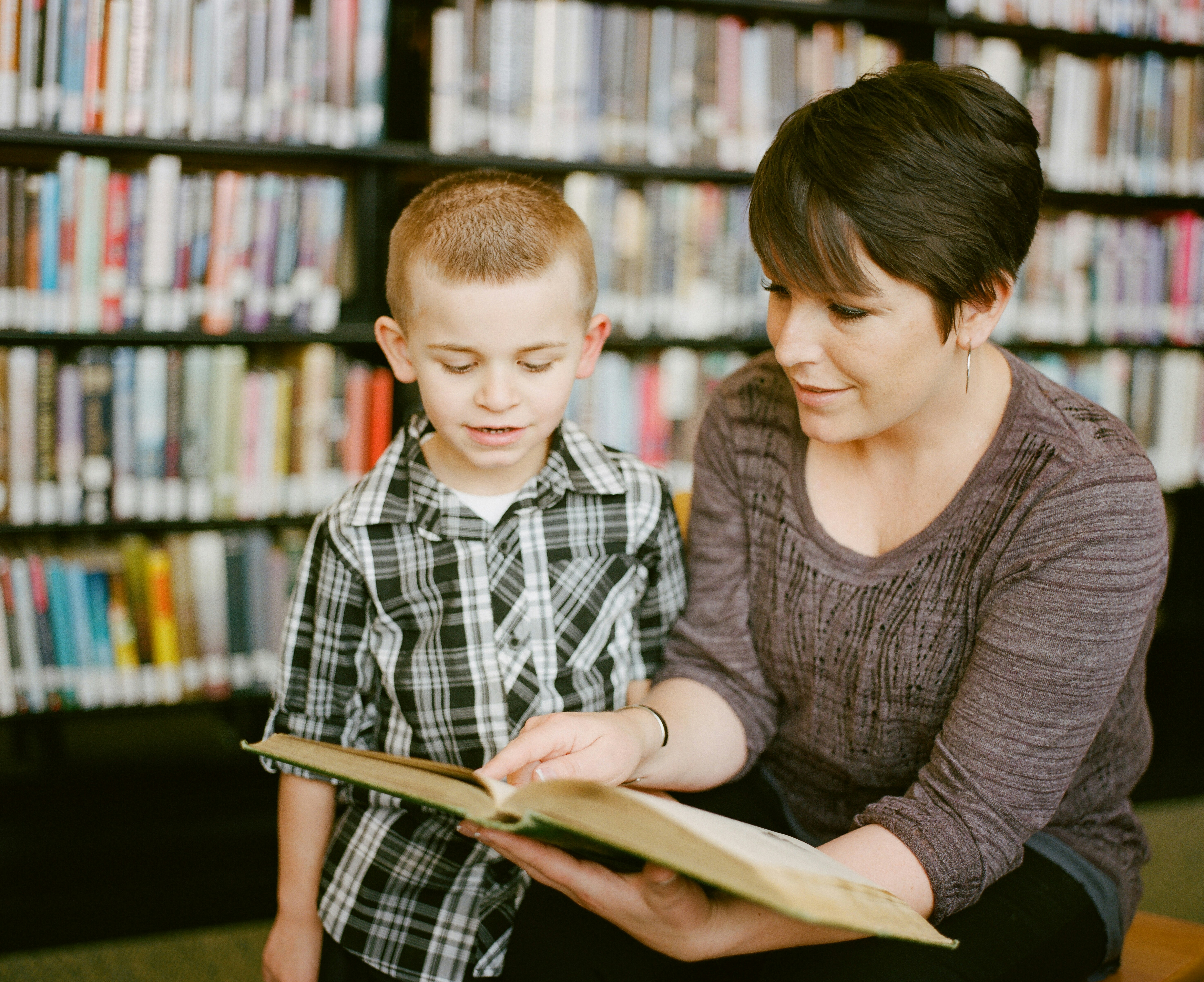 Students learning together in a classroom